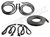 Weatherstrip Basic Kit 1967-68 Ford Mustang - image 1