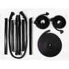 Weatherstrip Basic Kit 1966-67 Buick Gran Sport, Skylark, Special/Oldsmobile 442, Cutlass/Pontiac GTO, LeMans, Tempest - image 2