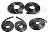 Weatherstrip Basic Kit 1961-62 Buick Invicta, LeSabre/Chevy Bel Air, Impala/Olds Dynamic, Super 88 - image 1