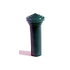 RP 304-C Door Lock Knob, Made Of Slate Blue Rubber, Self-Threading