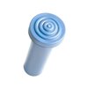 RP 304-C Door Lock Knob, Made Of Slate Blue Rubber, Self-Threading - image 2