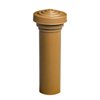 RP 304-F Door Lock Knob, Made Of Fawn Colored Rubber, Self-Threading - image 2