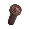 RP 304-K Door Lock Knob, Made Of Medium Brown Rubber, Self-Threading - image 3