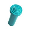 RP 304-M Door Lock Knob, Made Of Teal Green Rubber, Self-Threading - image 3
