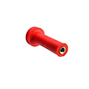 RP 306-A Door Lock Knob, 1-1/2 in. High, Made Of Red Rubber, Each