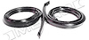 Molded Roof Rail Seals 1963-64 Ford Galaxie - image 1