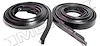 Molded Roof Rail Seals 1968 Buick Skylark/Chevy Chevelle, Malibu/Oldsmobile Cutlass, 442, F-85/Pontiac GTO, LeMans, Tempest - image 1
