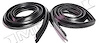 Molded Roof Rail Seals 1969-70 Buick LeSabre, Wildcat/Chevy Caprice, Impala/Oldsmobile Delta 88/Pontiac Bonneville, Catalina - image 1