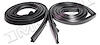 Molded Roof Rail Seals 1965-66 Pontiac Bonneville, Catalina - image 1