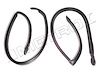 Roof Rail Seals with Molded Ends 1974-75 Oldsmobile Toronado - image 1