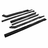 Molded Roof Rail Seals for Convertibles. 6-Piece set with steel cores remove rear flaps for 69- 70 C - image 1