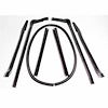 Convertible Top Roof Rail Kit. 7-Piece set includes all right and left side top rail seals and the w - image 1