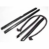 Convertible Top Roof Rail Kit. 5-Piece set includes all right and left side top rail seals and the w - image 1