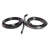 Molded Roof Rail Seals. For 2-door hardtop fastback only . 66 In. Long Each. Pair. R&L. ROOF RAIL SE - image 1