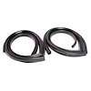 Molded Roof Rail Seals. Pair. R&L. ROOF RAIL SEAL FORD BRONCO 66-77 PAIR - image 1