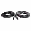Molded Roof Rail Seals for 2-Door Hardtop. Pair. R&L. ROOF RAIL SEAL 66-67 MOPAR B BODY 2 DOOR HARDTOP PAIR - image 1
