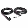 Molded Roof Rail Seals for 2-Door Fastback with Swing-Out Quarter Windows. Pair. R&L. ROOF RAIL SEAL - image 1