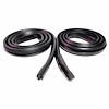 Molded Roof Rail Seals for 2-Door Hardtop. Pair. ROOF RAIL SEAL 64-66 PLYMOUTH BARRACUDA - image 1