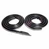 Molded Roof Rail Seals for 4-Door Hardtop. Pair. R&L. ROOF RAIL SEAL 66-67 GM A BODY 4 DOOR HARDTOP PAIR - image 1