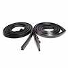 Molded Roof Rail Seals. For 4-door hardtops. Pair. R&L. ROOF RAIL SEAL 65-66 GM B & C 4 DOOR HARDTOP PAIR - image 1