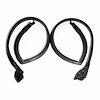 Molded Roof Rail Seals for 2-Door Hardtop. Pair. R&L. ROOF RAIL SEAL 73-77 CENTURY CHEVELLE MALIBU CUTLASS GRANDAM LEMANS PAIR - image 1