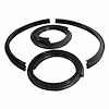 Roof Rail Seals. 2-pieces 57-1/2 In. long 2-pieces 21 In. long. Set of four. ROOF RAIL SEAL 49-50 KA - image 1