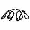Molded Roof Rail Seals for 2-Door Fastback. Made with spliced ends 69-3/4 In. long. Pair. R&L. ROOF - image 1