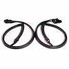 Roof Rail Seals with Molded Ends. For 2-door hardtop. Pair. R&L. ROOF RAIL SEAL 70-81 GM F BODY 2 DOOR HARDTOP PAIR - image 1