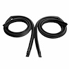 Roof Rail Seals for Hardtop. Each. has a corner splice and a molded end. Each. is 63-3/4 In. long. P - image 1