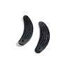SB 200 Seat Bumper, Black, 3-5/16 in. Long x 13/16 in. Wide, Pair - image 1