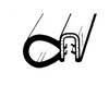 TS 2-12 Pinchweld Trim Seal, Made Of All Rubber, With A Steel Core - image 2