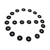 UW 17 Flat Rubber Washers, 7/32 in. I.D., 1 in. O.D., 1/16 in. Thick - image 1