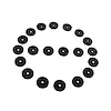 UW 24 Flat Rubber Washers, 1/8 in. I.D., 3/4 in. O.D., 1/8 in. Thick - image 1