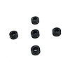 UW 39 Flat Rubber Washers, 1/4 in. I.D., 5/8 O.D., 1/4 in. Thick