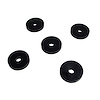 UW 45 Flat Rubber Washers, 3/8 in. I.D., 1-1/2 in. O.D., 1/4 in. Thick - image 1