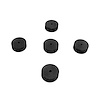 UW 49 Flat Rubber Washers, 1/8 in. I.D., 1 in. O.D., 3/8 in. Thick - image 1