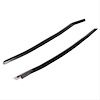 Rear Roll-Up Quarter Window Seals for Convertibles. Made with steel cores. Each. piece 19 In. long. - image 1