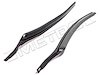 Rear Roll-Up Quarter Window Seals 1967-68 GM B & C-Body - image 1