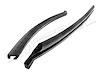 Rear Roll-Up Quarter Window Seals 1971-76 Buick LeSabre/Chevy Caprice, Impala/Oldsmobile Delta 88/Pontiac Bonneville, Catalina - image 1