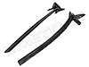 Rear Roll-Up Quarter Window Seals 1979-85 Buick Riviera/Cadillac Eldorado/Oldsmobile Toronado - image 1