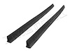 Flocked Rear Roll-Up Quarter Window Seals 1968-70 Dodge Charger, Coronet/Plymouth Belvedere, Roadrunner, Satellite - image 1