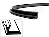 VS 2/FT Vertical Seal For Vent Window, Sold By The Foot