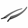 Rear Roll-Up Quarter Window Seals made with steel core. 18-1/4 In. Long. Pair. REAR ROLL UP SEAL 71- - image 1