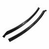 Rear Roll-Up Quarter Window Seals for 4-Door Hardtops. Pair. REAR ROLL UP SEAL 71-76 GM C BODY 4 DOOR HARDTOP PAIR - image 1