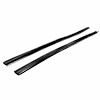 Rear Side Roll-Up Window Seal for Hardtops and Convertibles. Two 20 In. sections slide into metal tr - image 1