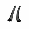 Rear Roll-Up Seals for 2-Door Hardtops and Convertibles. For leading edge of rear roll-up quarter wi - image 1