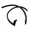 Rear Roll-Up Window Seals. For leading edge of rear quarter window. Made with molded ends. 18-1/2 In - image 1