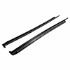 Rear Roll-up Seals for 2-Door Hardtop. Pair. REAR ROLL UP SEAL 73-76 MOPAR A BODY 2 DOOR HARDTOP PAIR - image 1