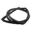 Vulcanized Windshield Seal. For 2-door & 4-door sedans and wagons. Accepts chrome trim. 150 In. Long - image 1