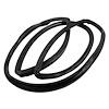 Vulcanized Windshield Seal for Convertibles. Each. WINDSHLD GASK MOPAR DLX B CVT68-70 CORONET ROADRUNNER SATELLITE OEM#2842790 - image 1